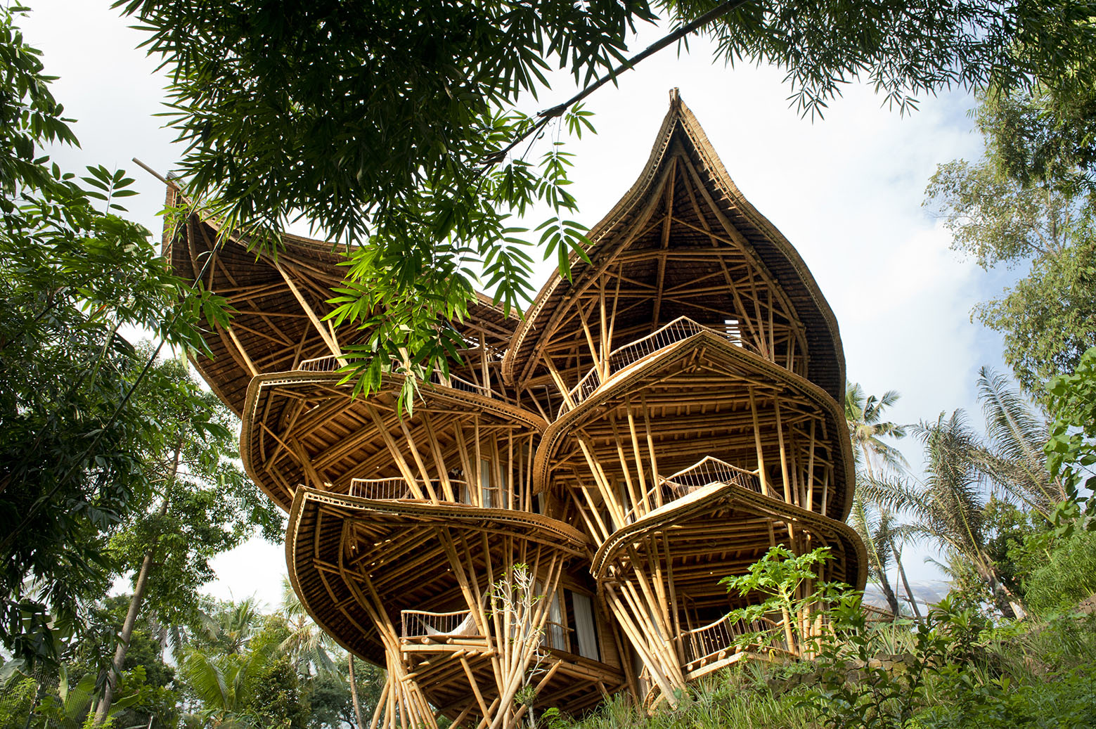 Dramatic Bamboo House In Bali IDesignArch Interior Design Architecture Interior