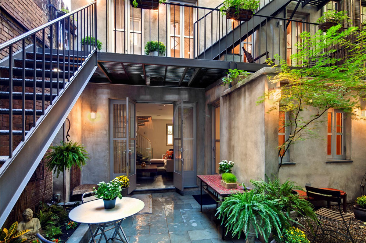 East Village Carriage House With Modernist Interiors iDesignArch