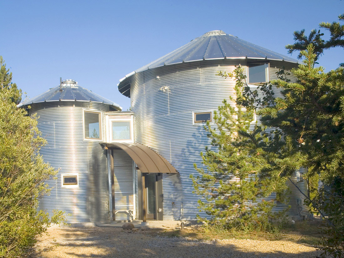 Build An Inexpensive Home Using Grain Silos IDesignArch Interior 