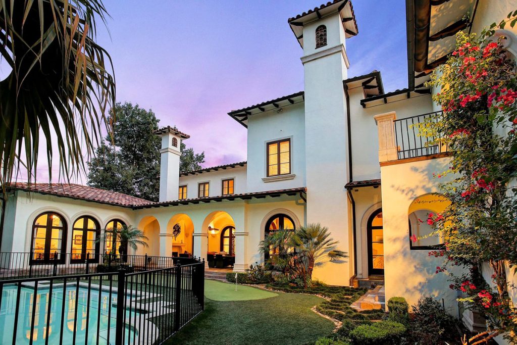 Exquisite Mediterranean Style Mansion With Curb Appeal