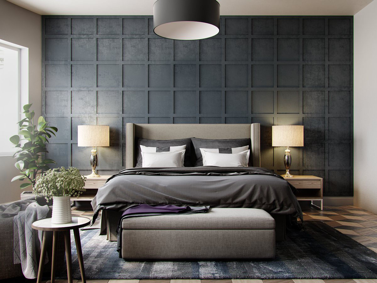 Grey Bedroom Wall Decor