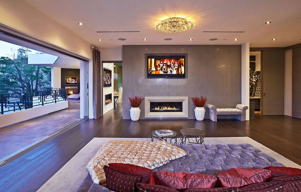 Glamorous Contemporary Living In Los Angeles | iDesignArch | Interior ...