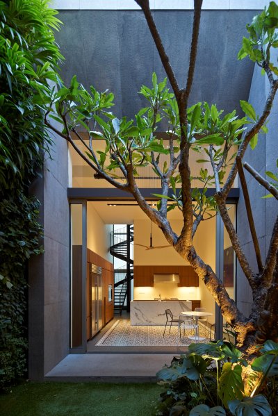 Singapore Renovated Home Converted From Shophouse | iDesignArch ...