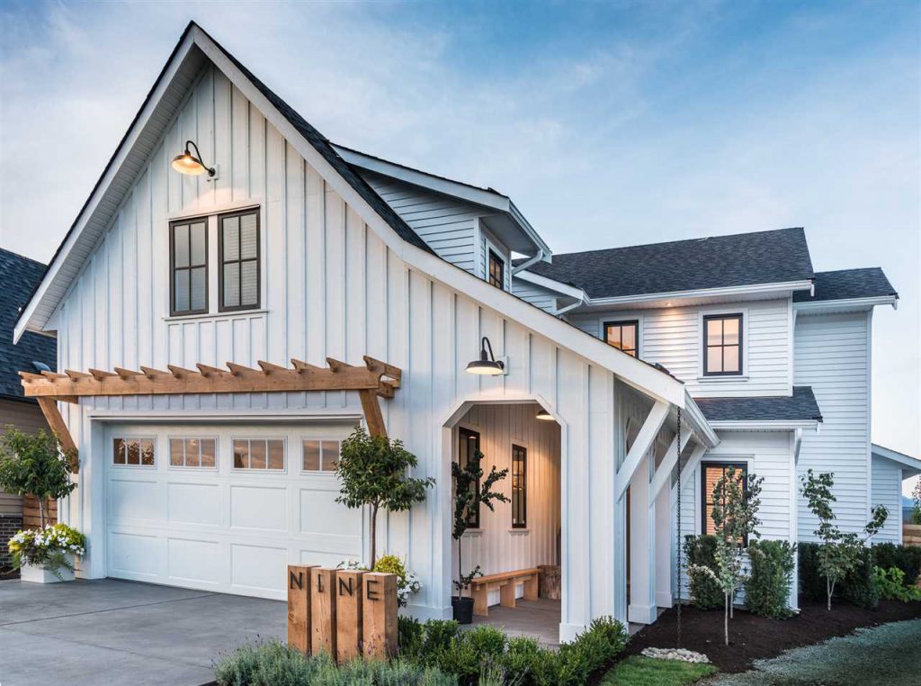 Custom Dream Home With Traditional Board And Batten Look | IDesignArch ...