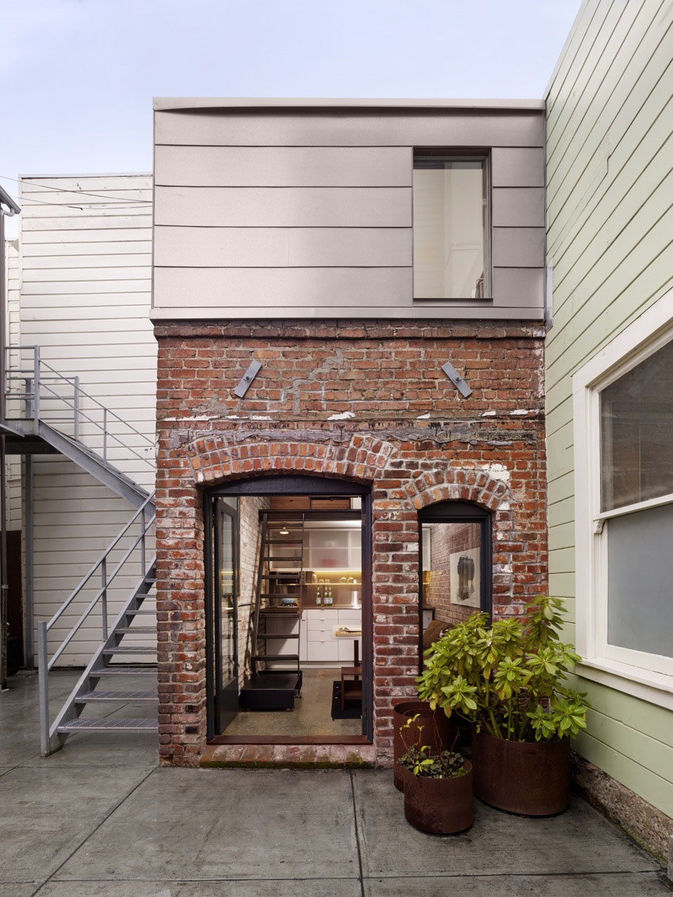 160 Square Foot Micro Apartment In A Tiny Brick House IDesignArch 