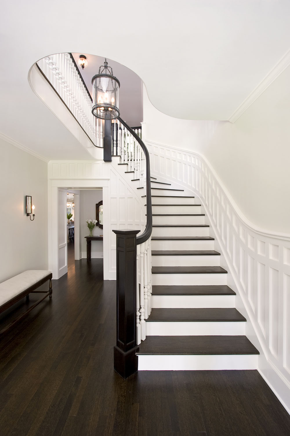 Elegant Stair Hall Renovation