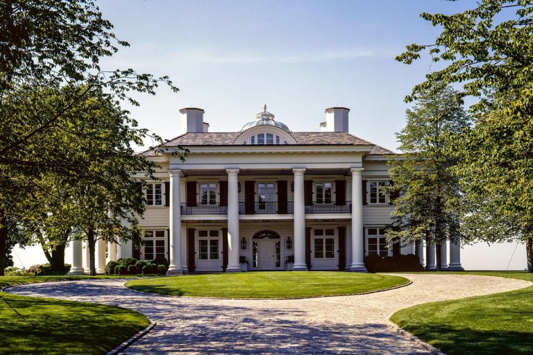 Classical Luxury Home Inspired By Greek Revival Architecture 1 768x512 