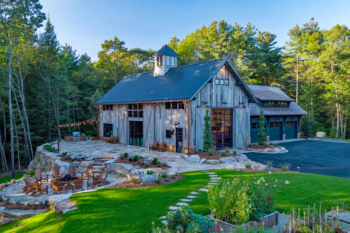 Reclaimed Wood Barn House