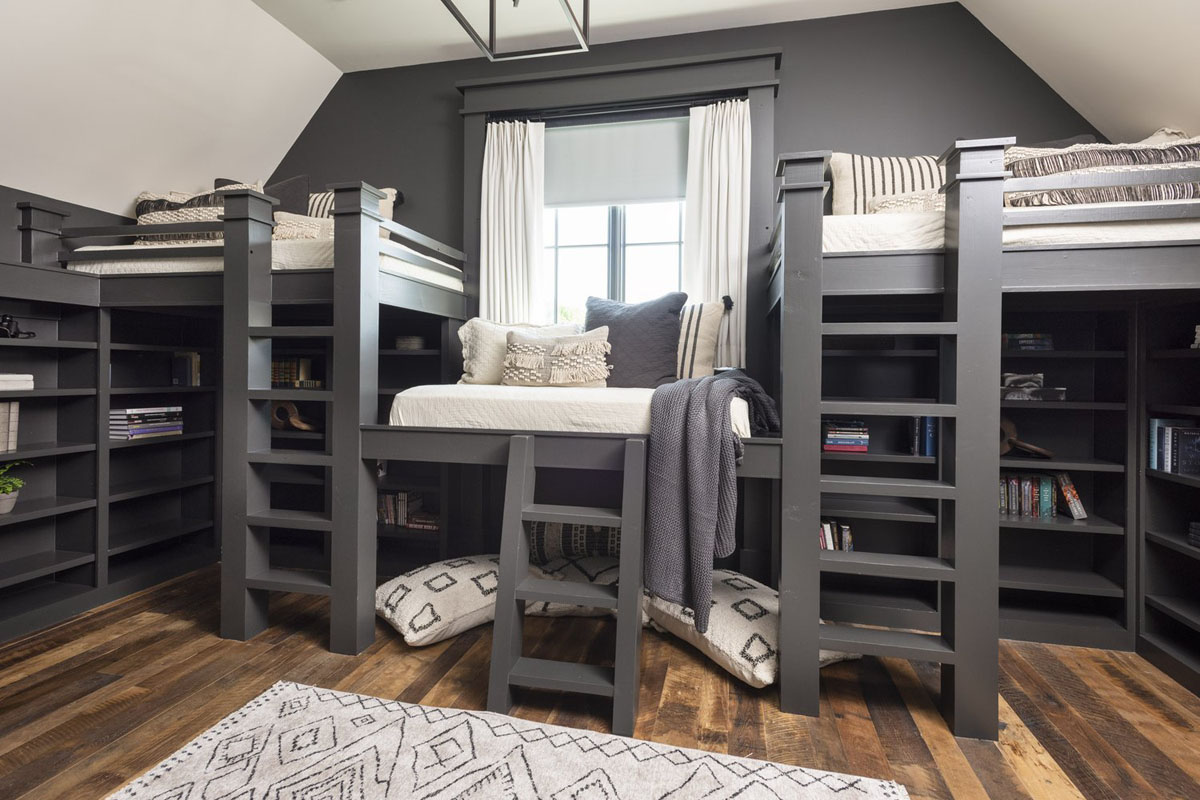 Country House Bunk Bedroom