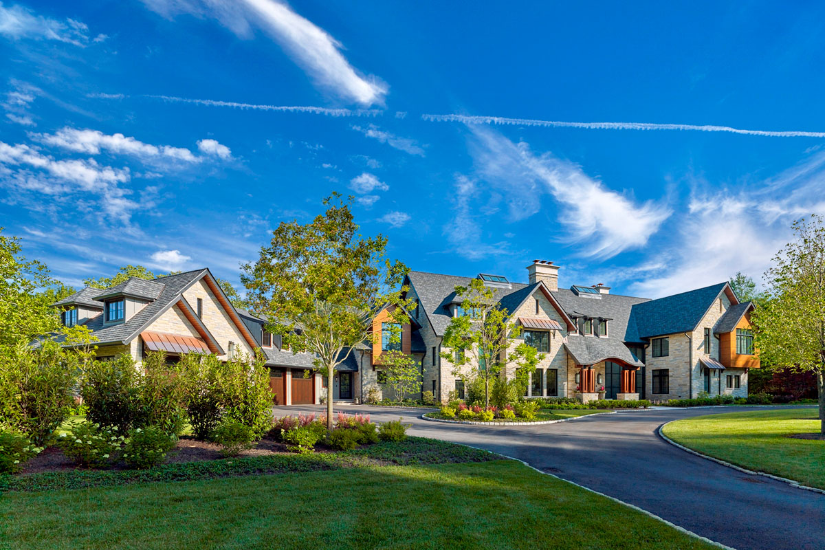 Modern Meets Traditional: A New Custom Home Located on the Philadelphia Main Line