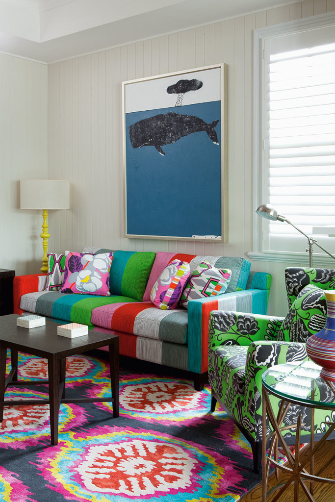 Eclectic Decor With Powerful Use Of Colour And Pattern | iDesignArch ...