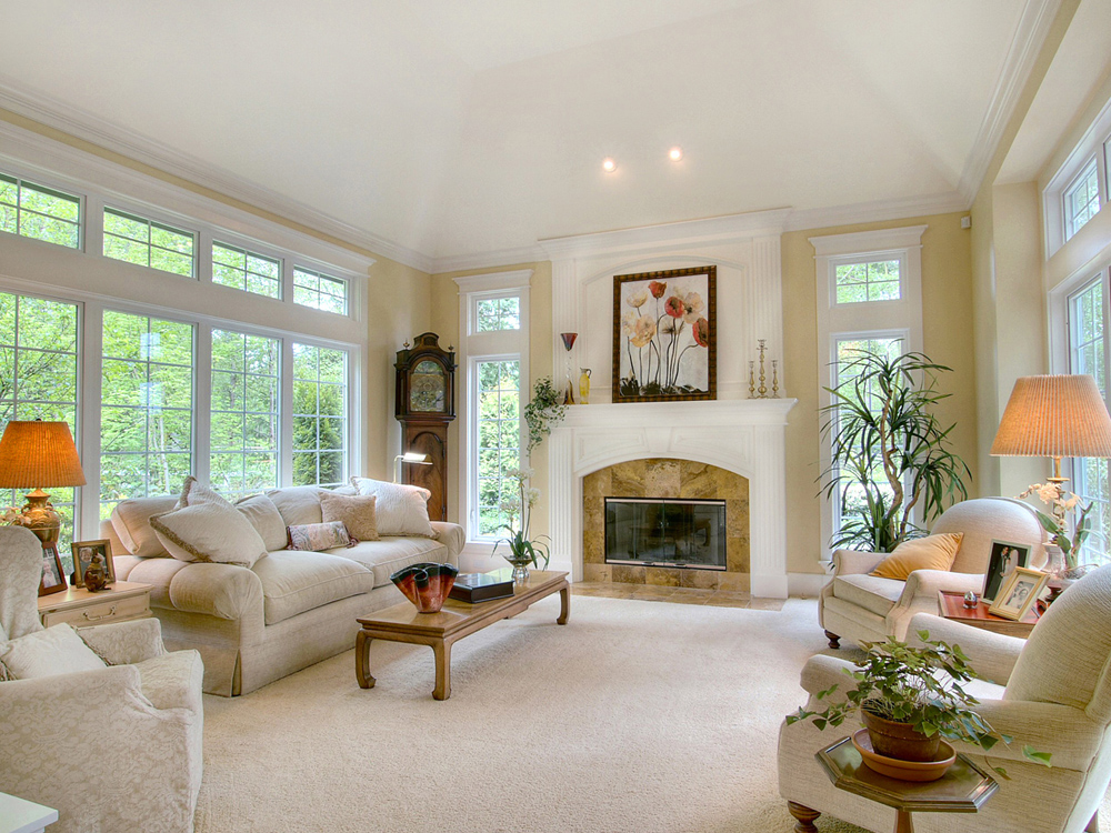 Elegant Contemporary Traditional Living Room Design Ideas