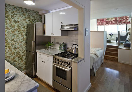 Elegant Small Studio Apartment In New York | iDesignArch | Interior