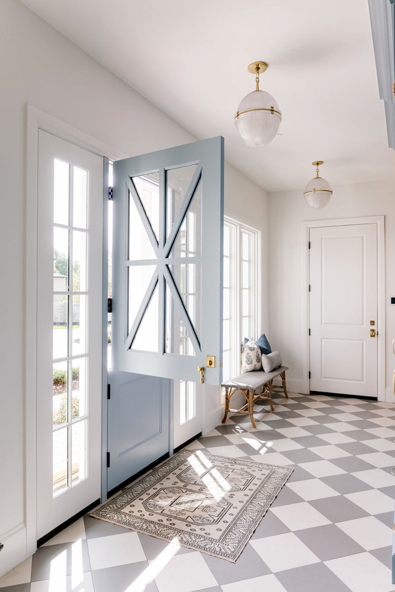 Mud Room with Dutch Door