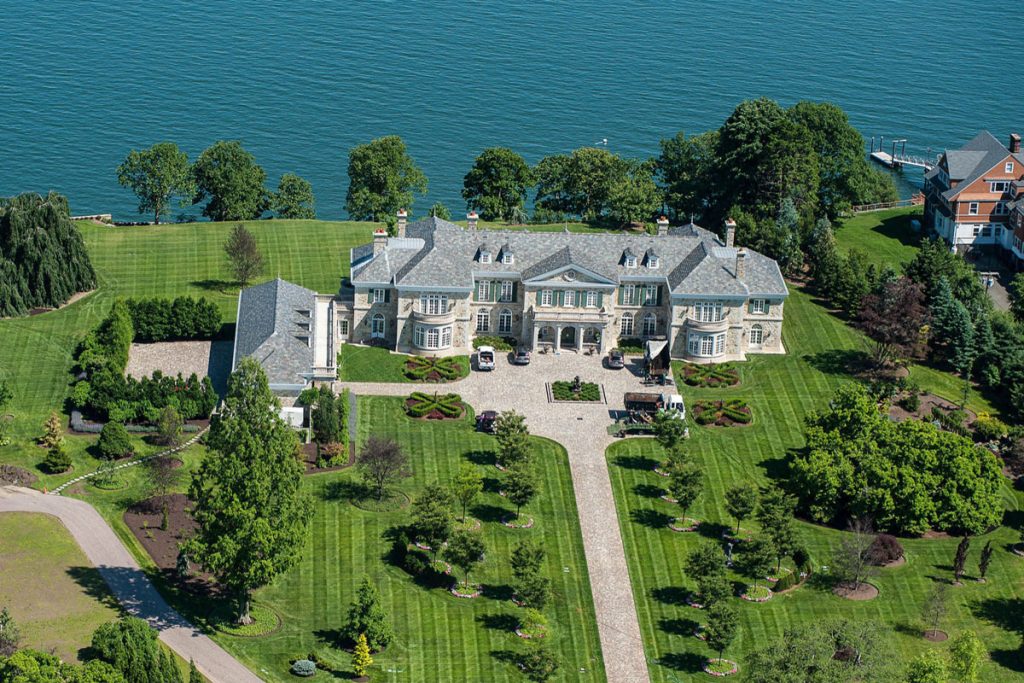 French Country Stone House on the Connecticut Waterfront