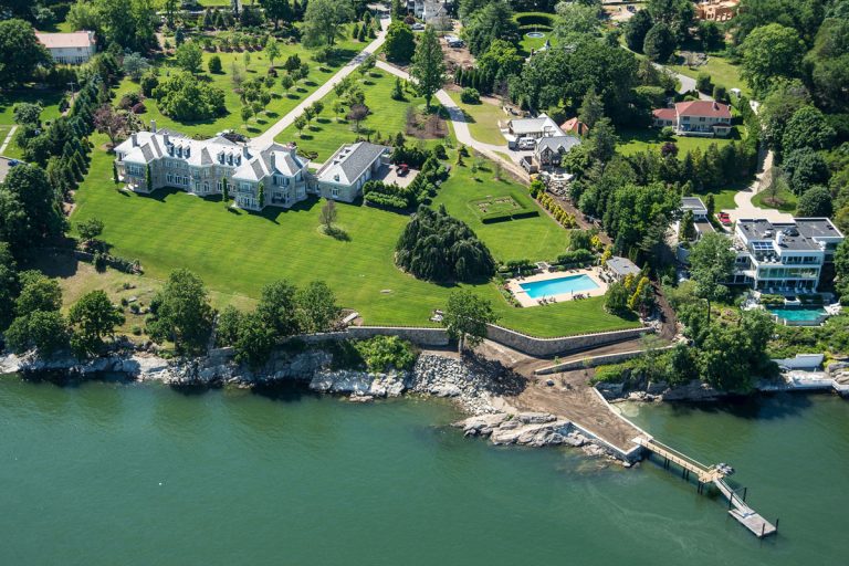 French Country Stone House on the Connecticut Waterfront