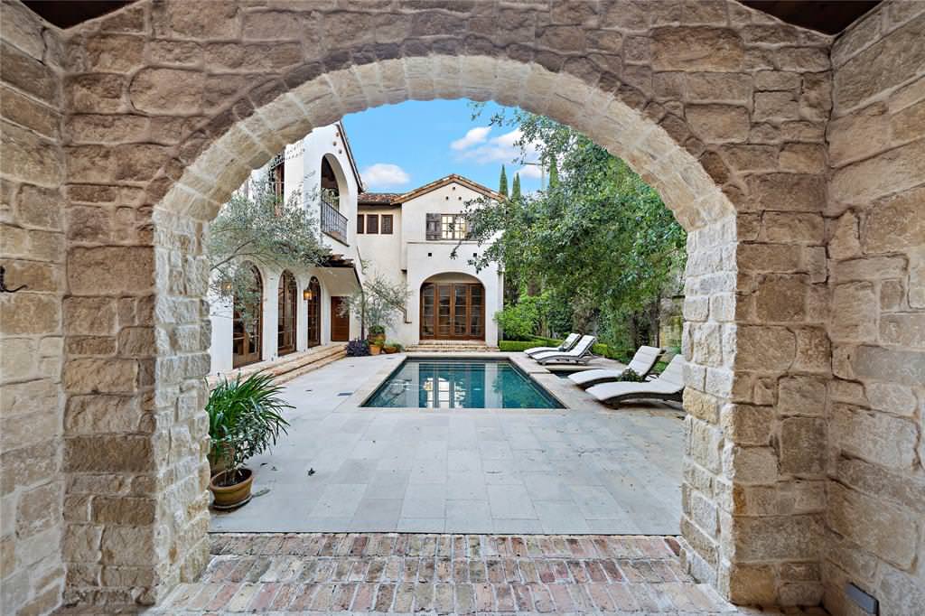 Resort Style Pool with Shaded Loggia