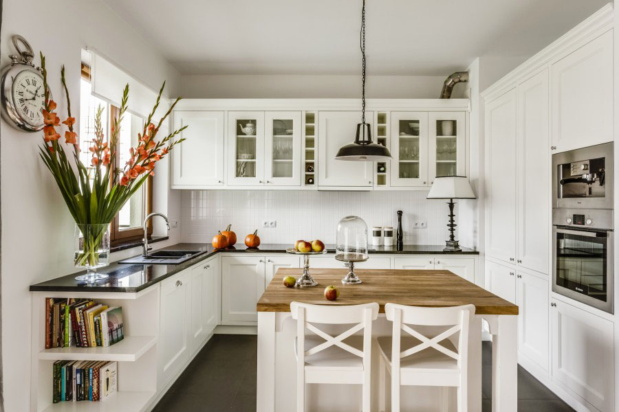 modern classic small kitchen design