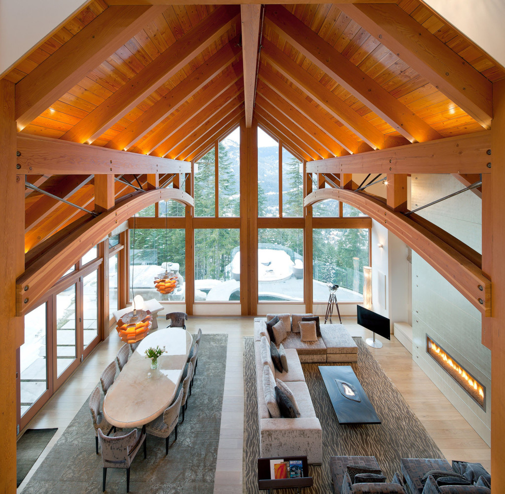 Luxury Timber Frame Mountain Retreat In Whistler