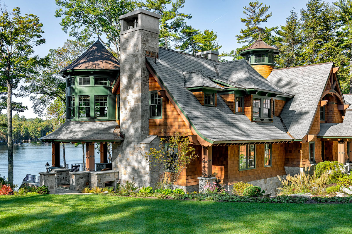 Timber-Framed Lakeside Vacation Home