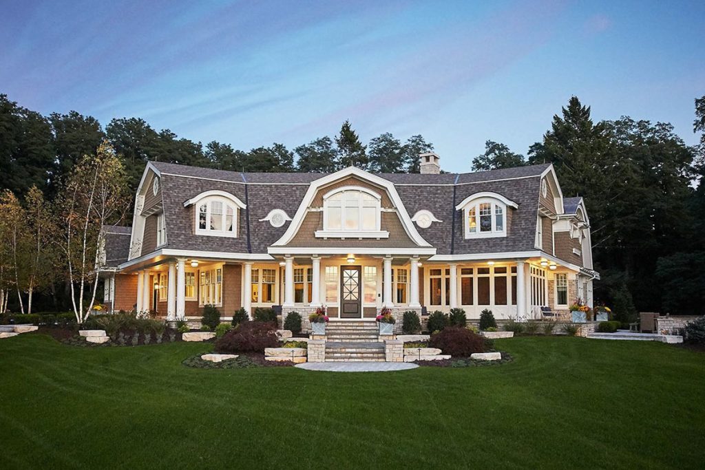 Timeless Gambrel Style Beach House with Curb Appeal