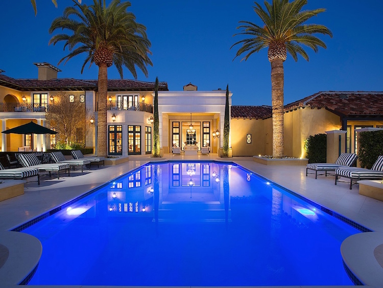Luxury Las Vegas Manor Timeless Design | iDesignArch | Interior Design ...