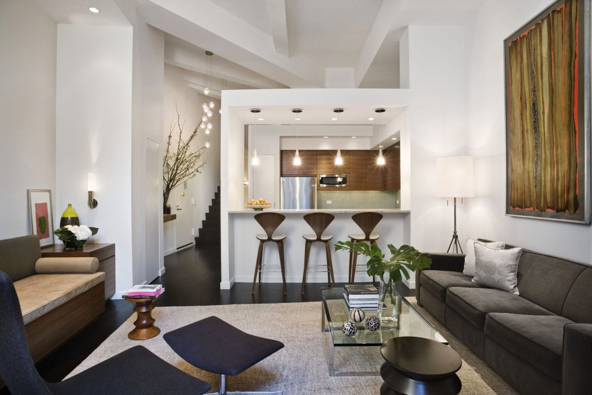 Loft Style Apartment Design In New York, iDesignArch