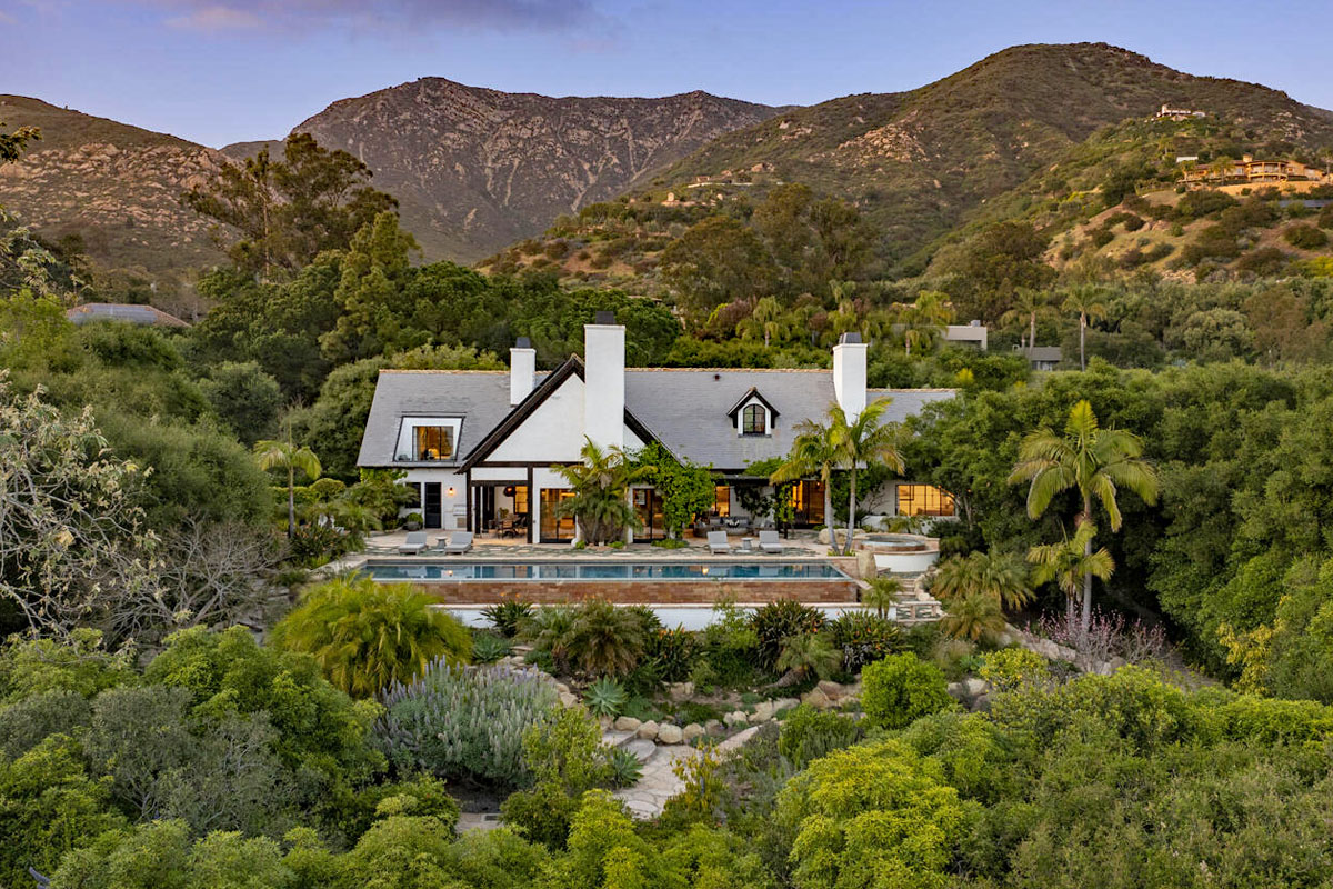 Luxury Hillside Dream Home in Montecito, Santa Barbara