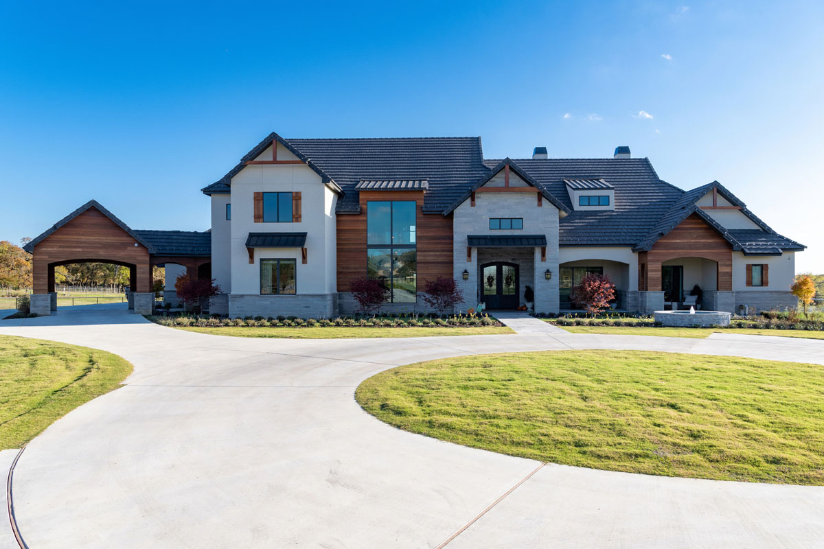 Modern Texas Style Country Mansion