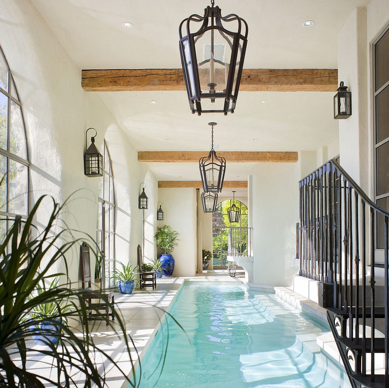 luxury indoor swimming pools