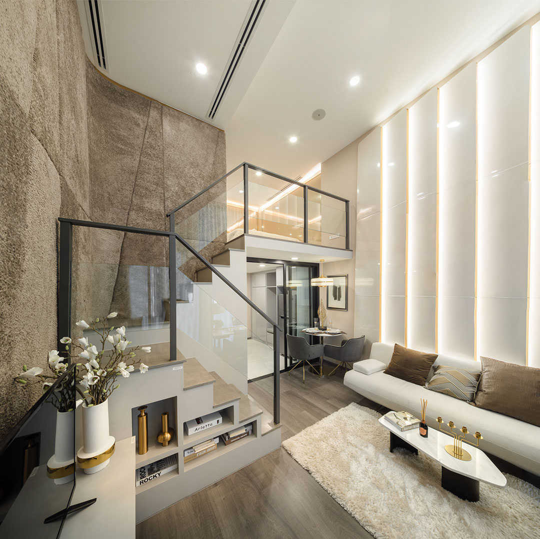  Luxury  Modern Loft  Studio Apartment  Bangkok Thailand 2 