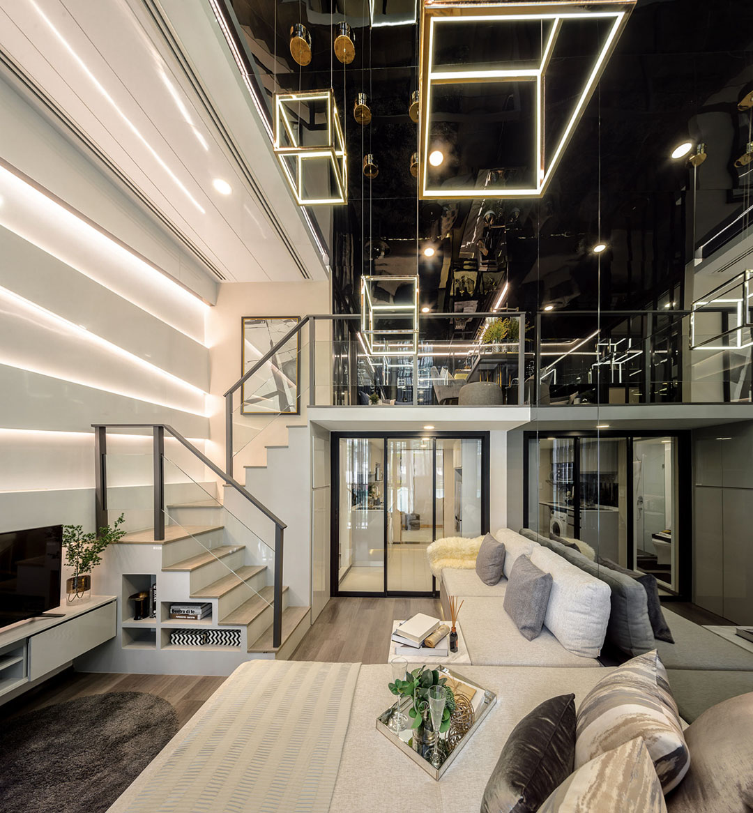 Luxury  Modern Loft  Studio Apartment  Bangkok Thailand 9
