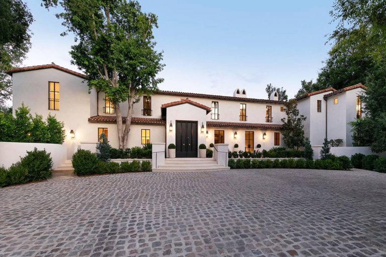 Elegant Spanish Colonial Revival Estate in the Heart of Bel Air