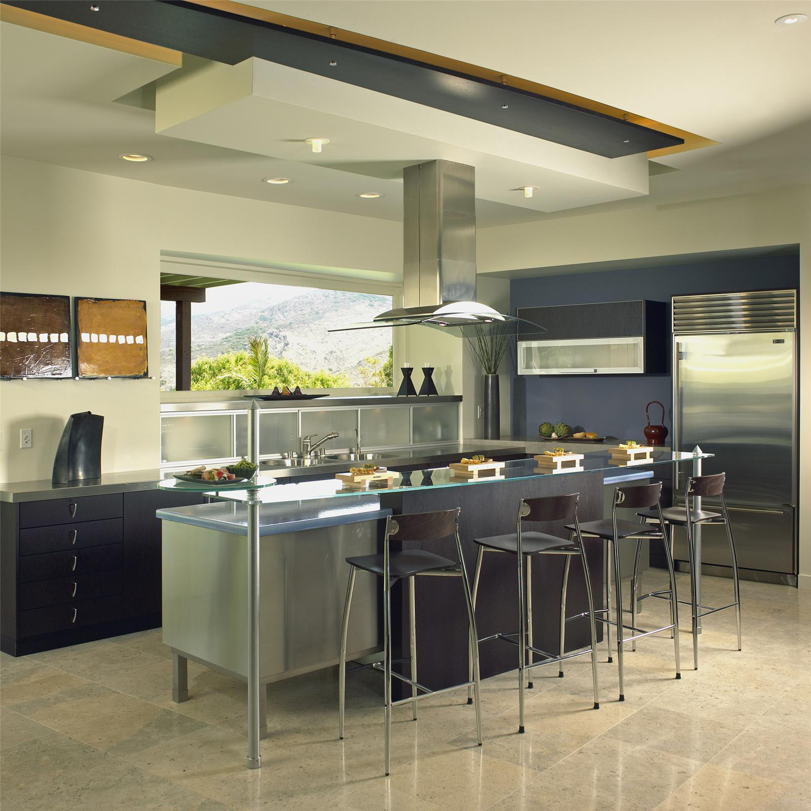 Modern Interior Kitchen Design Ideas : Kitchen Interior Modern 3d Model ...