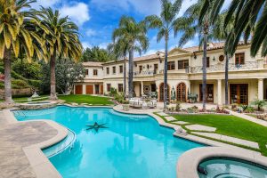 Inside Paris Hilton’s Tuscan-style Beverly Park Mansion