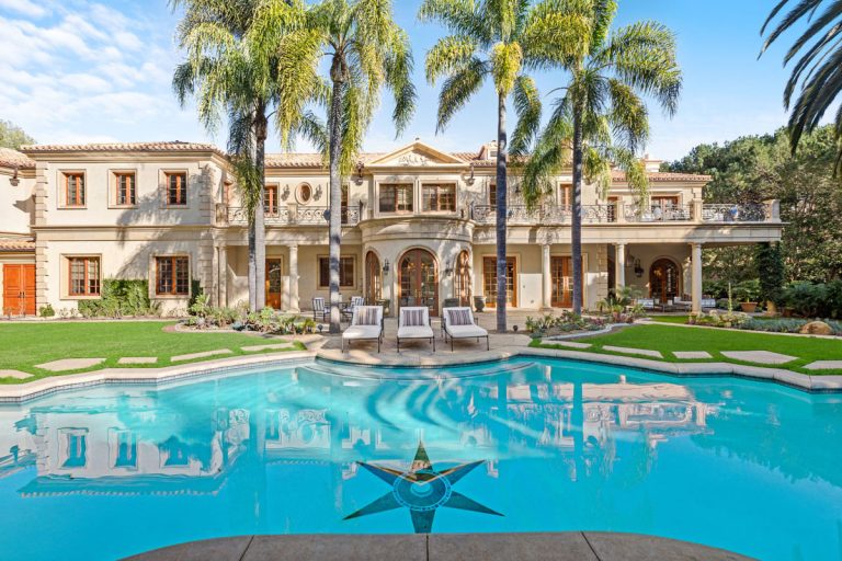 Inside Paris Hilton’s Tuscan-Style Beverly Park Mansion