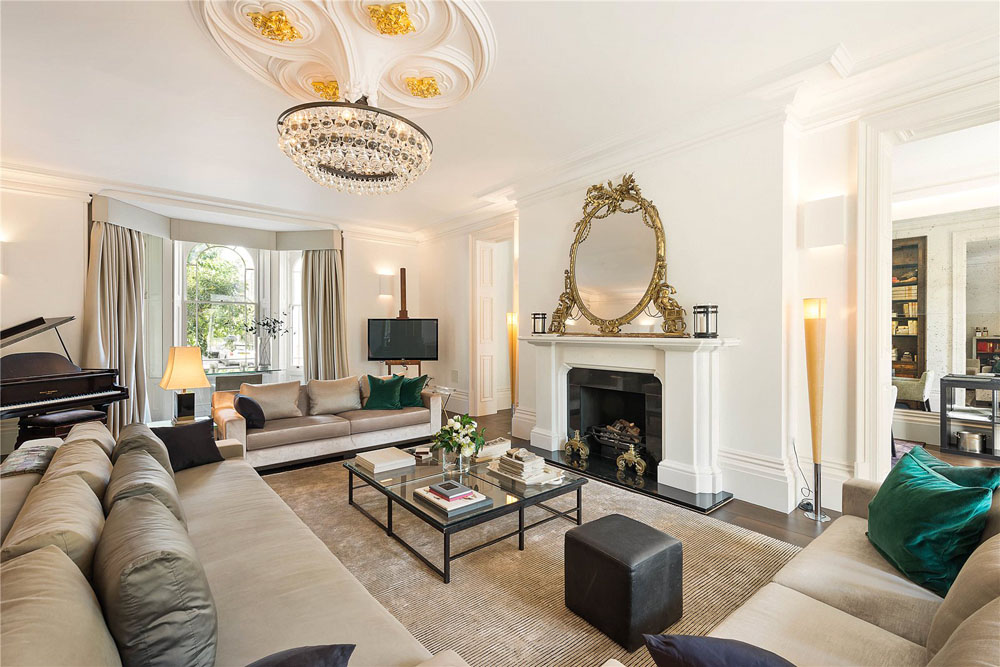 Meticulously Rebuilt Holland Park Classical Home with Secluded Garden ...