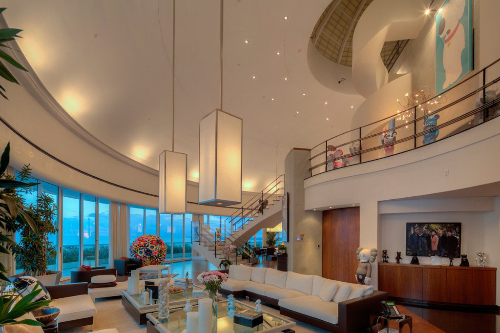 Inside Pharrell Williams' Stunning Miami Waterfront Penthouse, iDesignArch