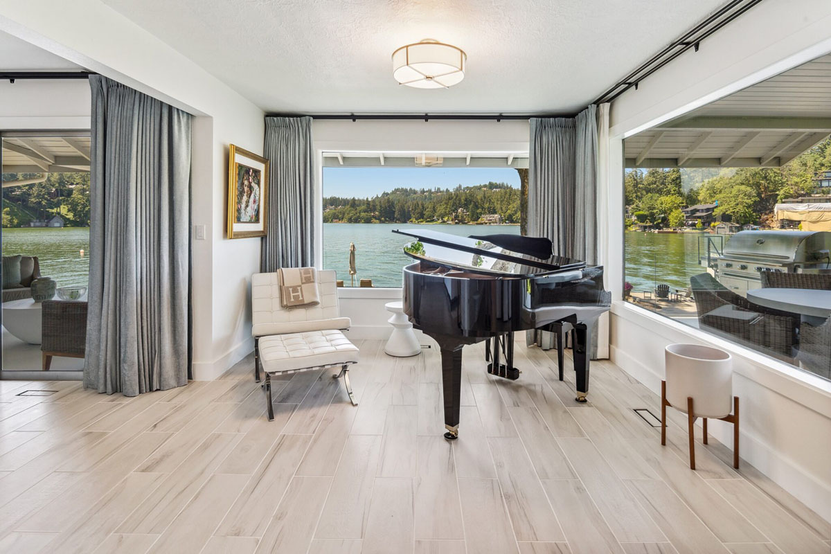 Grand Piano by the Lake