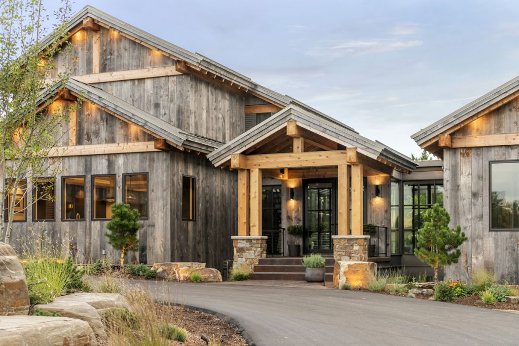 Rustic Modern Ranch Inspired by Western Resort-Style Lodges