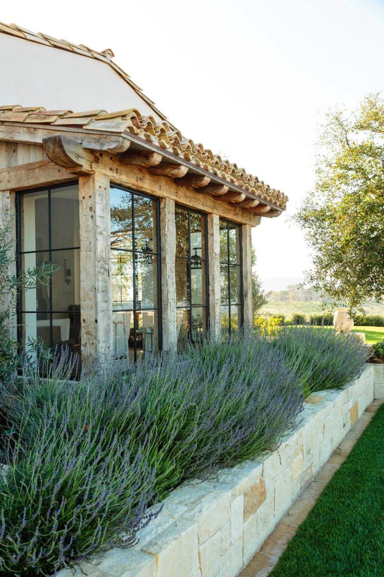 Timeless Provençal Style Stone Villa In Orange County