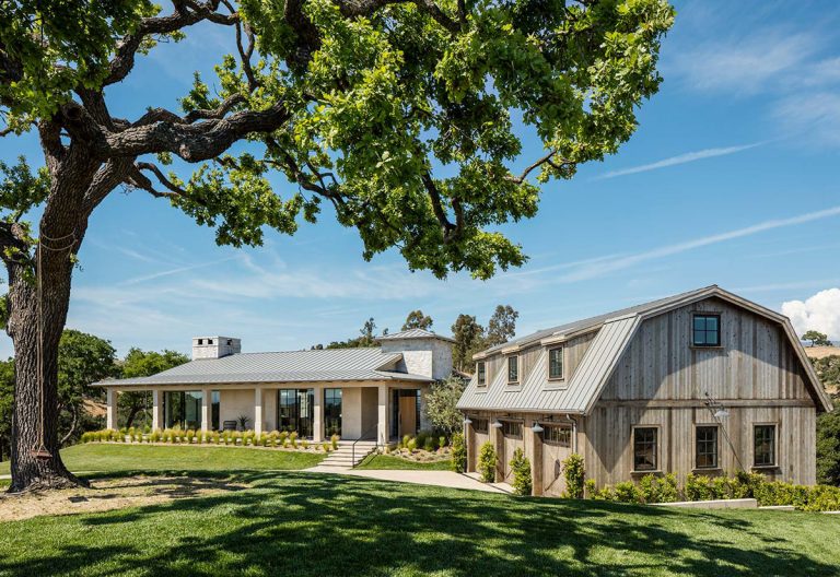 Modern Ranch Style Farmhouse in the Countryside of Santa Ynez