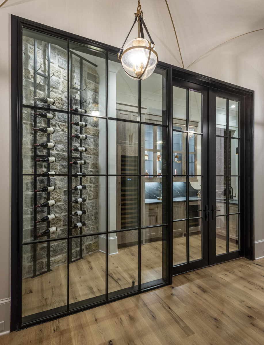 Glass Wine Room