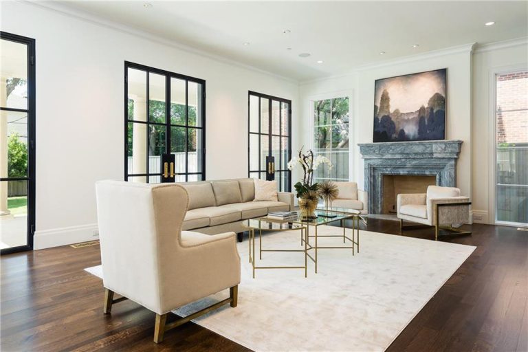 New Custom Luxury Home in Highland Park with Timeless Classic French ...