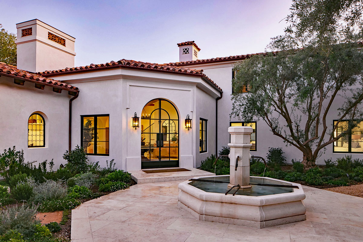 Spanish Colonial Revival Style Villa with Unsurpassed Views