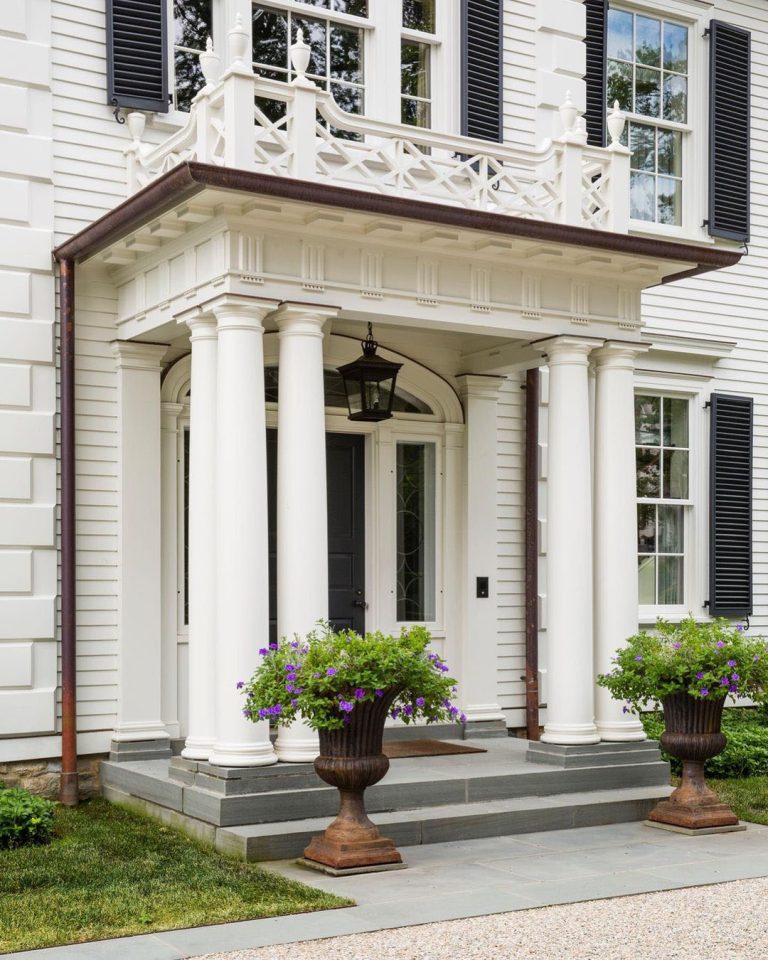 Federal Style New American House with Classical Details