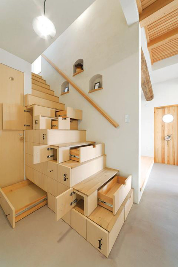 under the stairs storage ideas to maximize functional