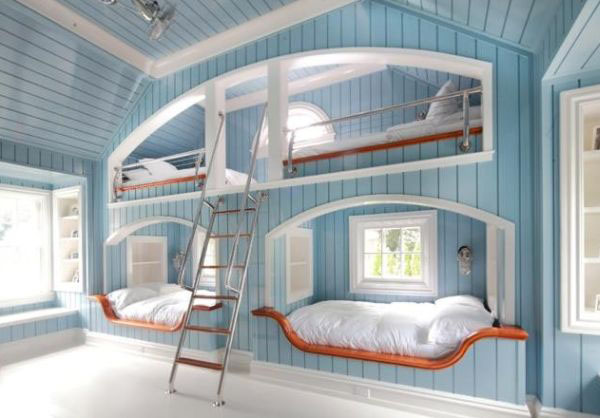 unique bunk bed
