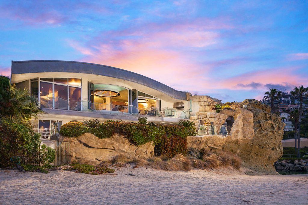 Whimsical Rock House in Laguna Beach