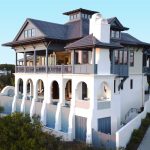 Spanish Colonial Revival Beachfront Home with Inner Courtyard